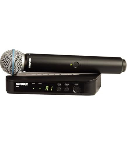 Amazon.com: Shure BLX288/B58 Wireless Microphone System - 14-Hour